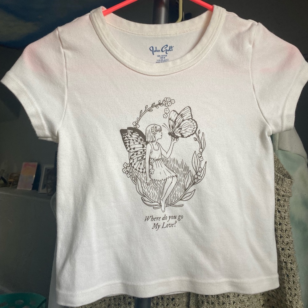 Brandy Melville where do you go my love top